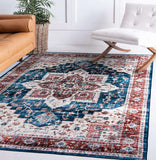 Bohemian Distressed Machine Washable Area Rug