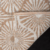 Montauk Collection MTK606H Handmade Cotton Area Rug Aqua / Ivory
