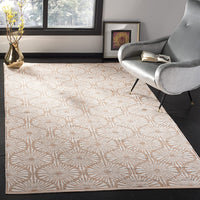 Montauk Collection MTK606H Handmade Cotton Area Rug Aqua / Ivory