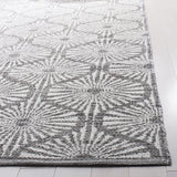 Montauk Collection MTK606H Handmade Cotton Area Rug Aqua / Ivory
