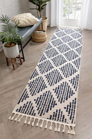 Arbor Moroccan Trellis Blush Kilim-Style Rug