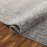 Baldosa Grey & Ivory Boxes & Stripes Abstract Geometric Pattern Area Rug