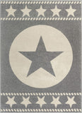 Caspian Lone Star Grey Texas Area Rug