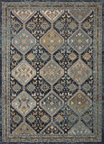 Jocelyn Collection Sand / Multi, Transitional Area Rug