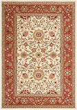 Traditional Oriental Soft Area Rug Sage Ivory