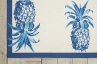 Waverly Sun & Shad Pineapple Grove Novelty Ivory Indoor/Outdoor Area Rug
