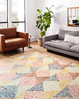 Loloi II Spectrum Collection SPE-03 Charcoal / Multi, Contemporary 7'-9" x 9'-9" Area Rug