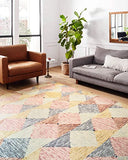 Loloi II Spectrum Collection SPE-03 Charcoal / Multi, Contemporary 7'-9" x 9'-9" Area Rug