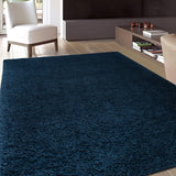 Solid Cozy Plush Shag Area Rug