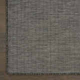 Flat-Weave Indoor/Outdoor Charcoal Soft Area Rug
