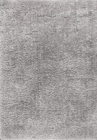 Aydin Plush Shag Mingled Gray/Ivory Soft Area Rug