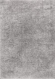 Aydin Plush Shag Mingled Gray/Ivory Soft Area Rug