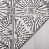 Montauk Collection MTK606H Handmade Cotton Area Rug Aqua / Ivory