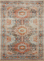 Jocelyn Collection Sand / Multi, Transitional Area Rug