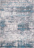 Rugshop Distressed Abstract Modern Area Rug