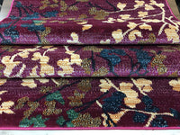 Floral Purple Soft Area Rugs