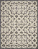 Jubilant Retro Trellis Green Area Rug