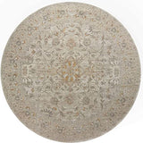 Chris Loves Julia x Loloi Rosemarie ROE-04 Graphite / Multi Oriental Area Rug 18" x 18" Sample Swatch