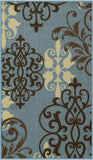 Maples Rugs Area Rug - Eleanor Non Slip Blue