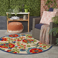 Multicolor Indoor/Outdoor Area Rug