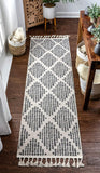 Arbor Moroccan Trellis Blush Kilim-Style Rug