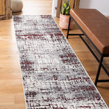 Rugshop Distressed Abstract Modern Area Rug