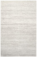 Ombre Ivory Silver Soft Area Rug