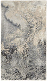 Maxell Abstract Grey Soft Area Rug