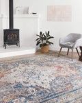 Dante Collection Modern Traditional Soft Area Rug Multi/Stone