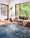 Samra Charcoal Transitional Accent Rug
