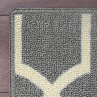 Maples Rugs Non Slip Large Area Rugs Grey