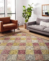 Loloi II Spectrum Collection SPE-03 Charcoal / Multi, Contemporary 7'-9" x 9'-9" Area Rug