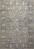 Chris Loves Julia x Loloi Rosemarie ROE-04 Graphite / Multi Oriental Area Rug 18" x 18" Sample Swatch