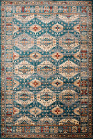 Loloi ll Isadora Collection Distressed Persian Area Rug, 2'-7" x 8'-0" Runner, Oatmeal/Multi