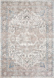 Dante Collection Soft Area Rug Ivory/Stone