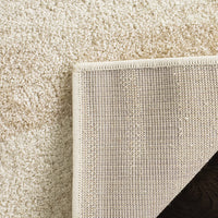 Modern Wave Distressed Soft Area Rug, Cream / Champagne