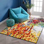 Viva Partridge Modern Abstract Dots Multi Bright Area Rug