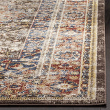 Safavieh Collection Traditional Oriental Distressed  Brown / Rust