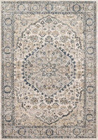 Loloi II Teagan Collection TEA-03 Denim / Pebble, Traditional 11'-6" x 15' Area Rug