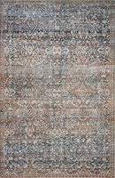 Chris Loves Julia x Loloi Jules JUL-02 Terracotta / Multi Oriental Area Rug 7'-6" x 9'-6"