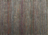 Javari Collection Distressed Modern Soft Area Rug Charcoal / Suns