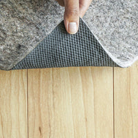 Dual Surface Felt and Latex Non Slip (non skid) Rug Pad 1/4 Inch Thick