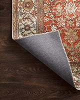 Loloi II Layla Collection LAY-06 Taupe / Stone, Traditional 18" x 18" Sample