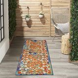 Multicolor Easy-Care Indoor-Outdoor Rug