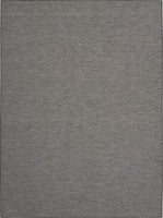 Flat-Weave Indoor/Outdoor Charcoal Soft Area Rug