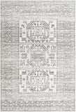 Grey Ivory Bohemian Pattern Soft Area Rugs