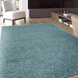 Solid Cozy Plush Shag Area Rug