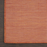 Positano Flat-Weave Indoor/Outdoor Terracotta Area Rug
