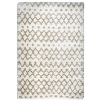 Midnight Collection Geometric Stripes Rug