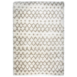 Midnight Collection Geometric Stripes Rug